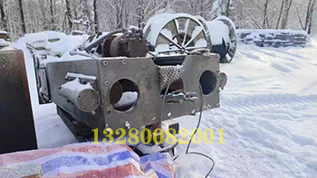 反井操作工不畏嚴寒風(fēng)雪 砥礪前行